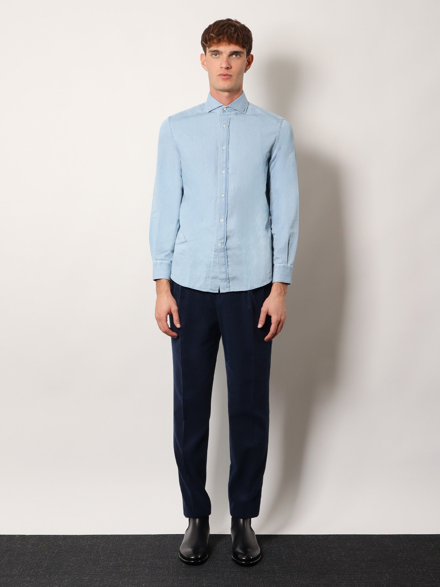 [Brunello Cucinelli] Shirts Long Sleeve FW26 MR6830627C008