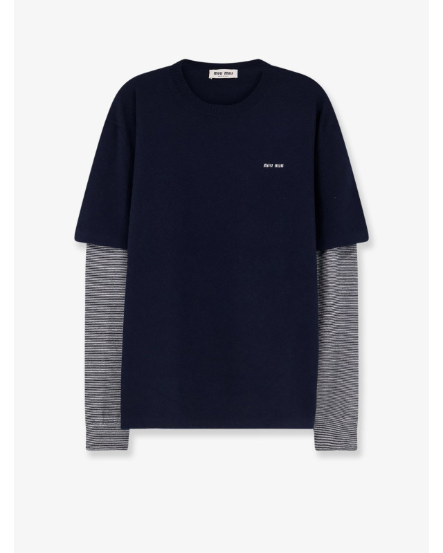 [Miu Miu] Knitwear FW26 MML07LSOOO6061F095J