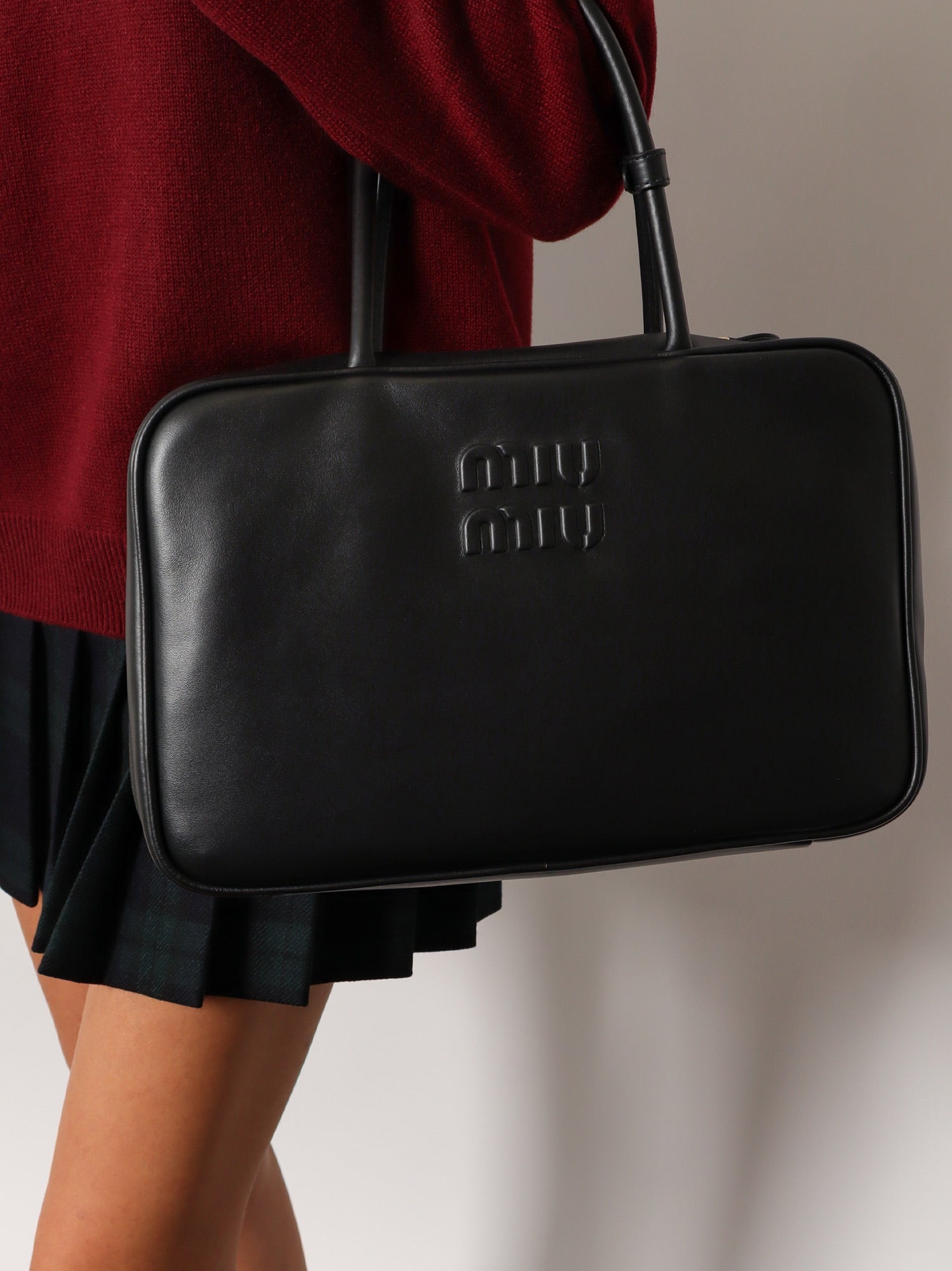 [Miu Miu] Shoulder bag FW26 5BB117VMON2CRWF0002