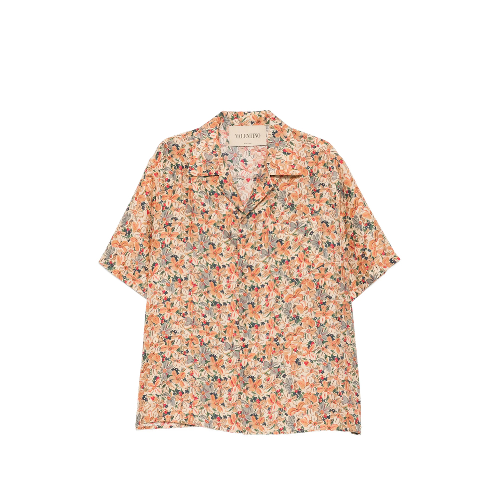 [Valentino] Shirts Short Sleeve FW26 9V3AA211BJ1  4H1