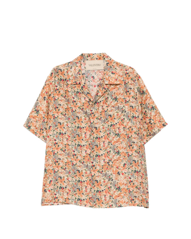 [Valentino] Shirts Short Sleeve FW26 9V3AA211BJ1  4H1