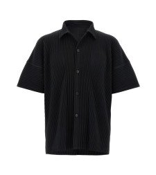 [HOMME PLISSE' ISSEY MIYAKE] Shirts Short Sleeve SS26 HP66JJ05115