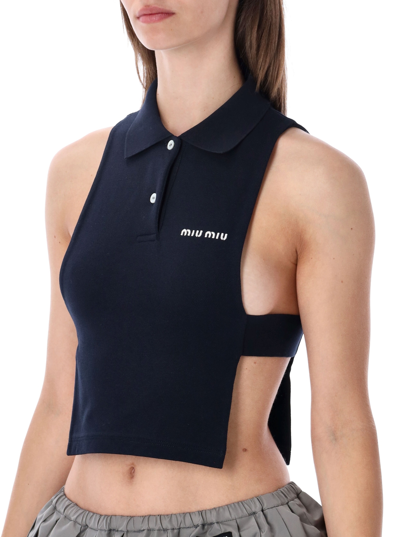 [Miu Miu] Tank top FW26 MJT73814RWF0008