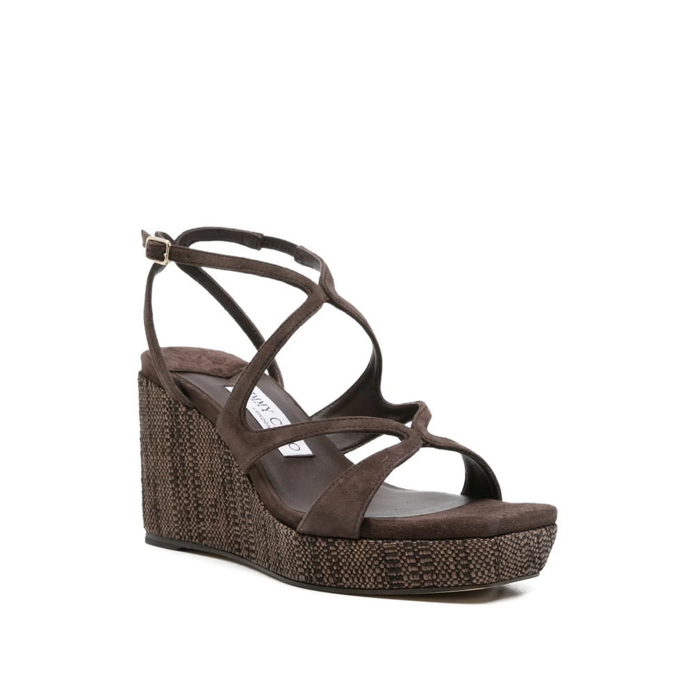 [Jimmy Choo] Wedges FW26 AYLA 85 FHB CHOCO