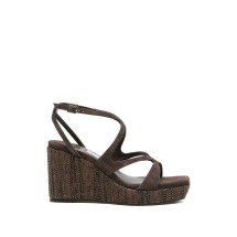[Jimmy Choo] Wedges FW26 AYLA 85 FHB CHOCO