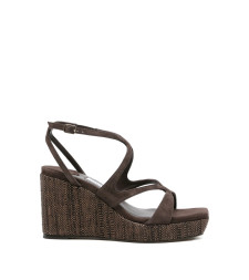 [Jimmy Choo] Wedges FW26 AYLA 85 FHB CHOCO