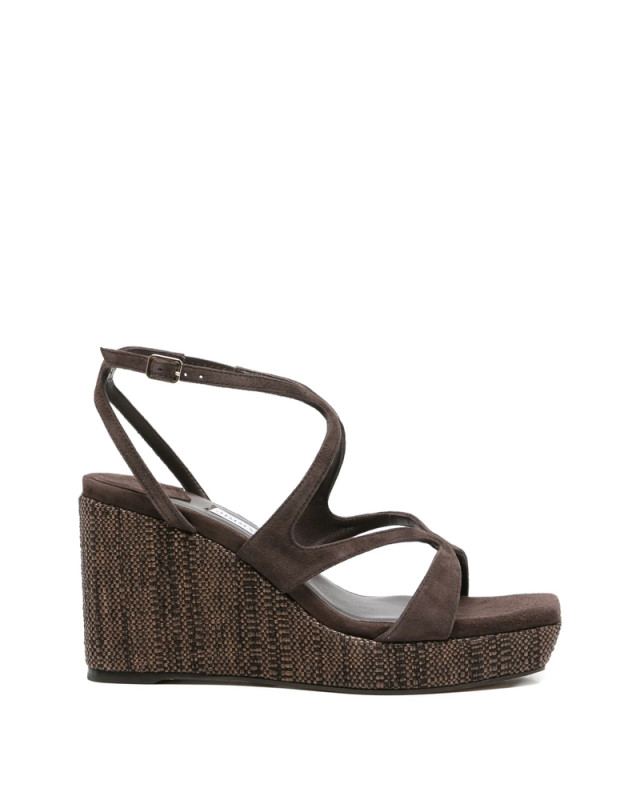 [Jimmy Choo] Wedges FW26 AYLA 85 FHB CHOCO