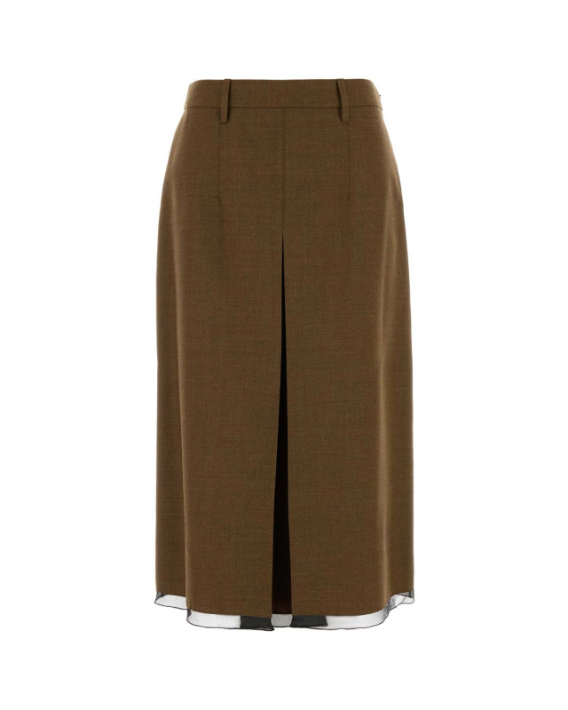 [Prada] Skirt FW26 P10A9SOOO1PSW F0005