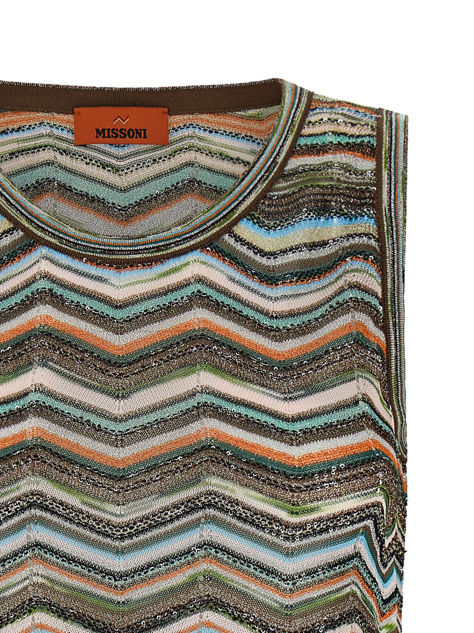 [MISSONI] T-shirts Sleeveless FW26 DS26WK0HBK01KSSMSPO