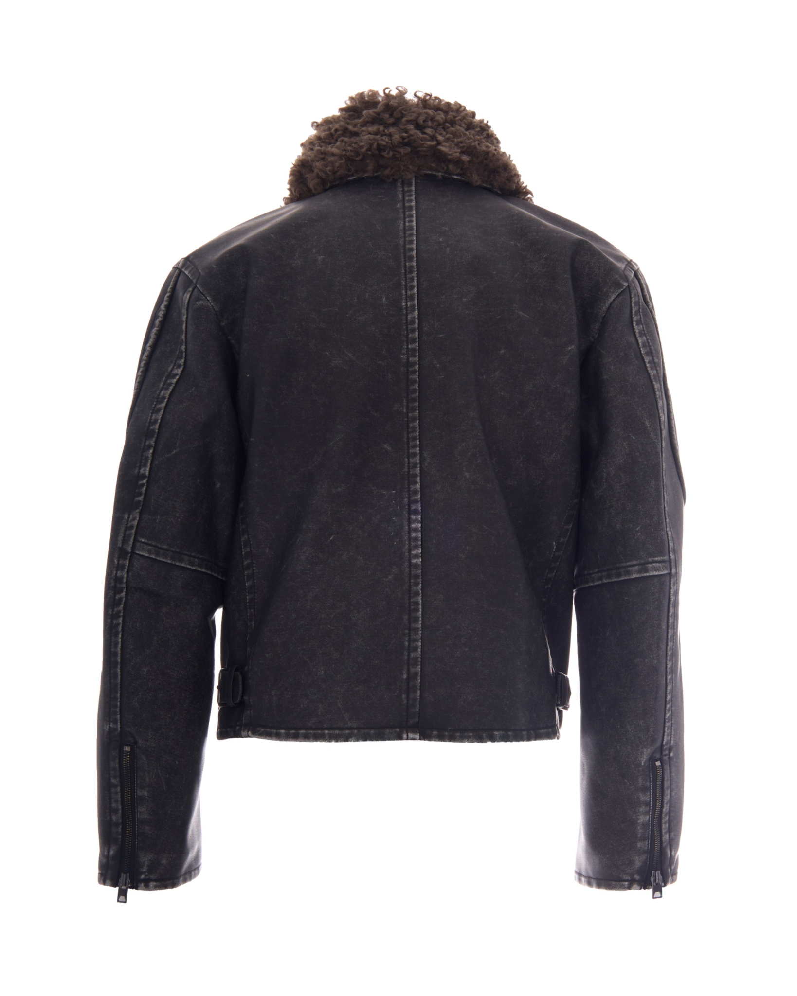 [Diesel] Leather Jacket FW26 A227590AGCK9XX