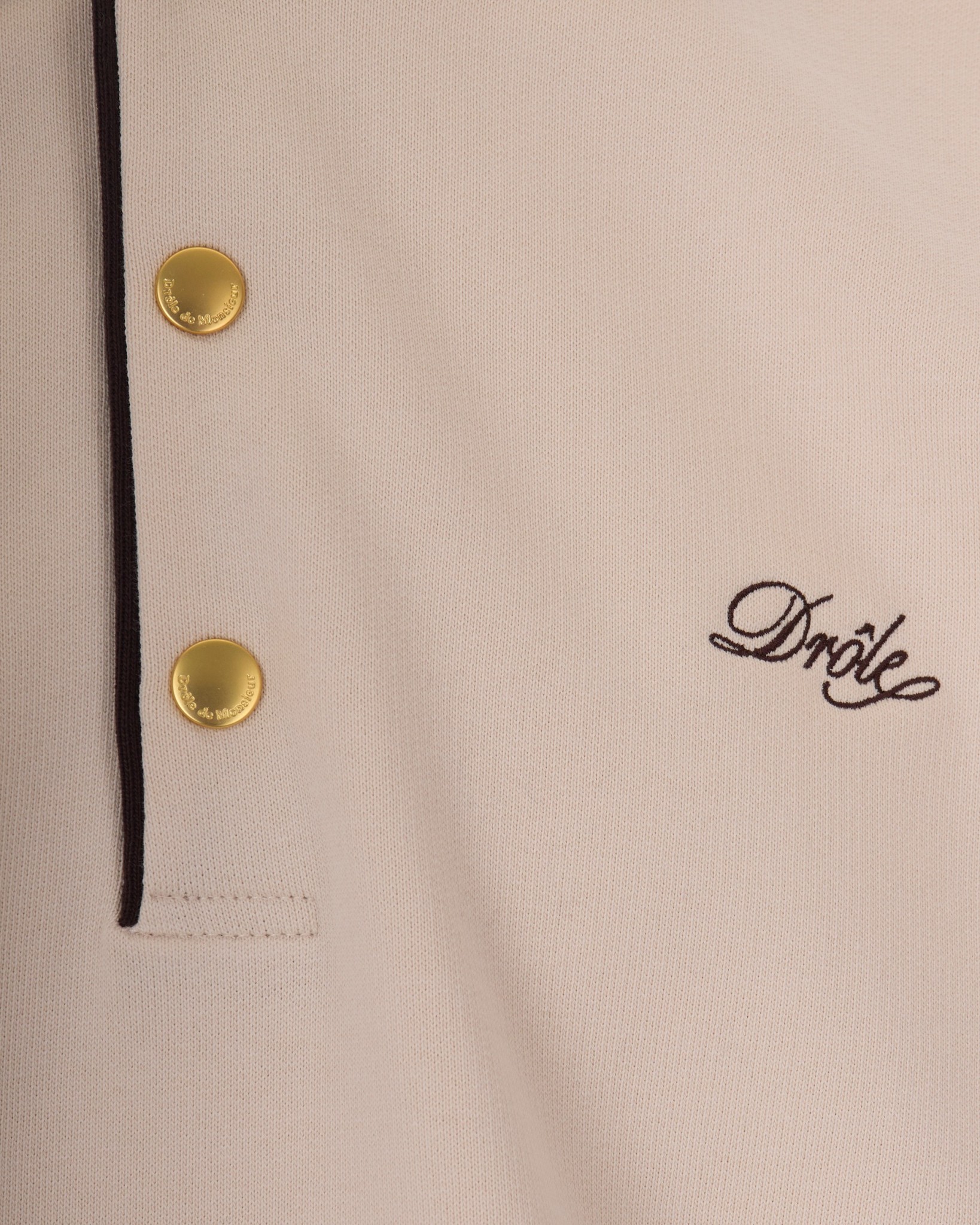 [DROLE DE MONSIEUR] Sweatshirt FW26 LPL132CO127SD