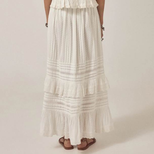 [MAISON HOTEL] Long skirt SS26 ALLEGRAMOONSTONE