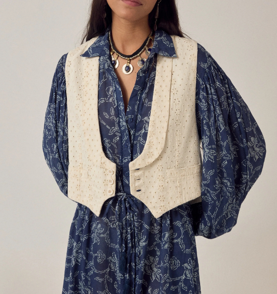 [MAISON HOTEL] Vest SS26 FLORENCESHELL