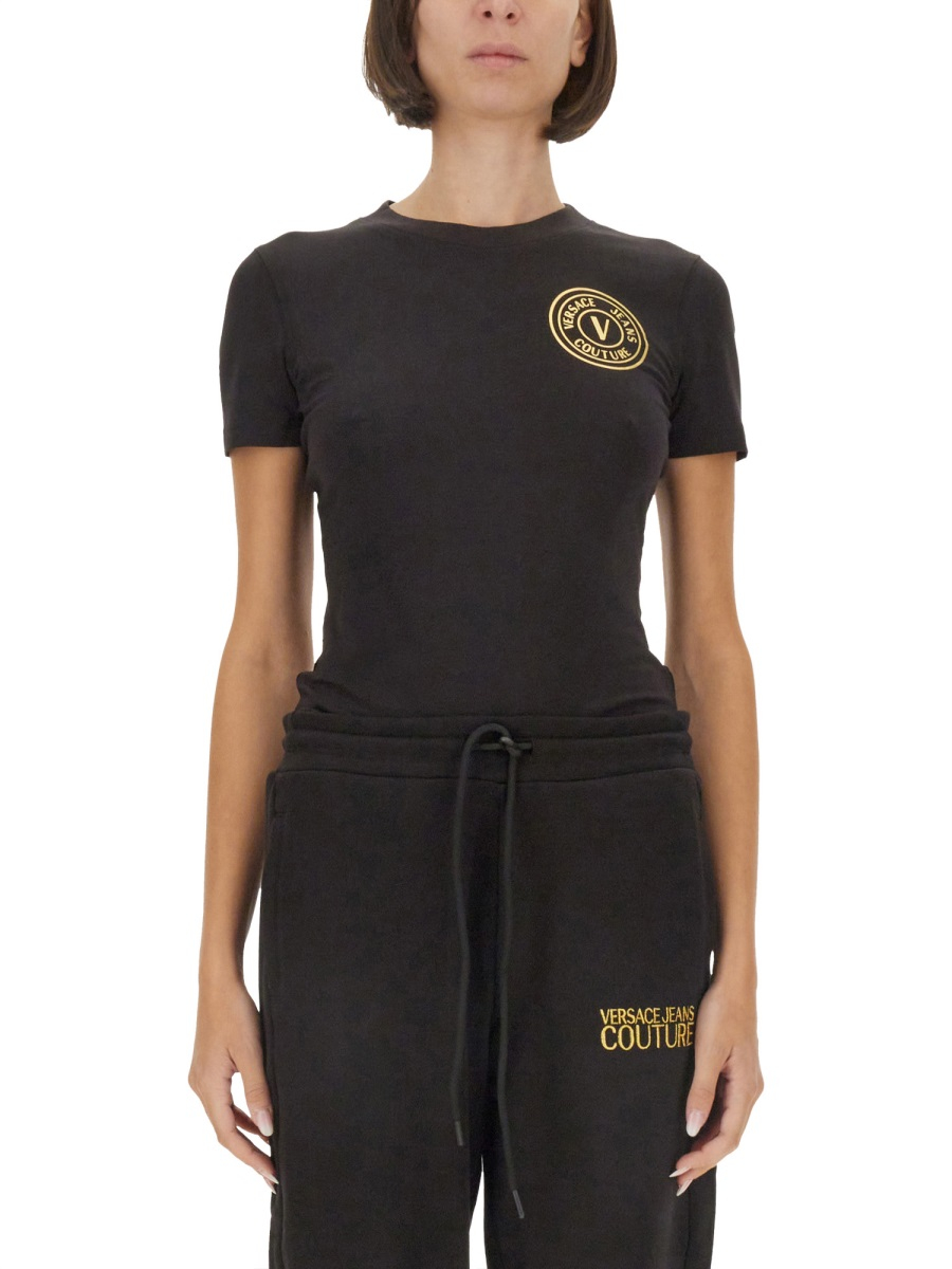 [VERSACE JEANS COUTURE] T-shirts Short Sleeve FW24 77HAHT00_CJ03TG89