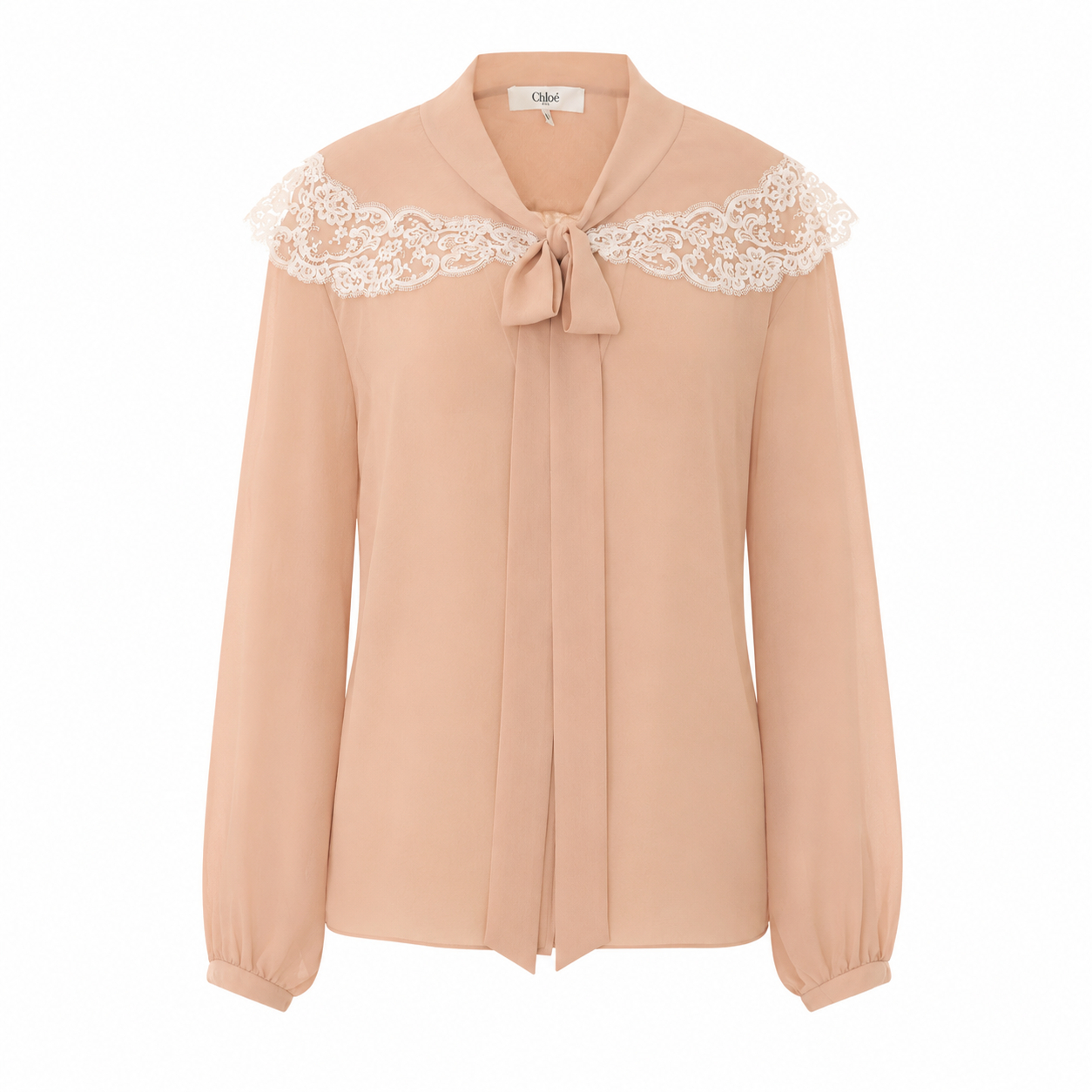 [Chloe] Shirts Long Sleeve FW26 CH26AHT380026H7