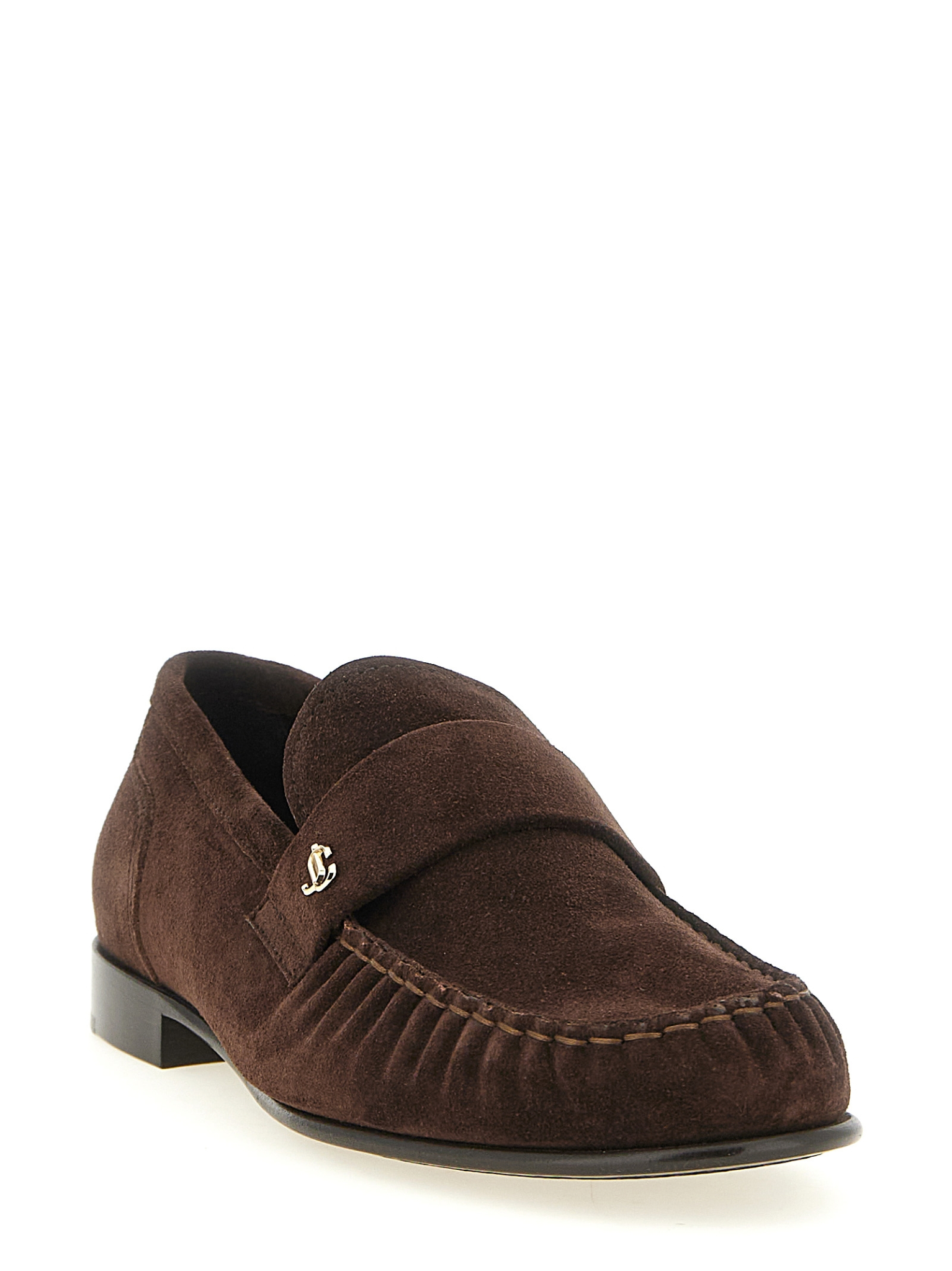 [Jimmy Choo] Loafer FW26 ELLISLOAFERFSUECHOCOLATE