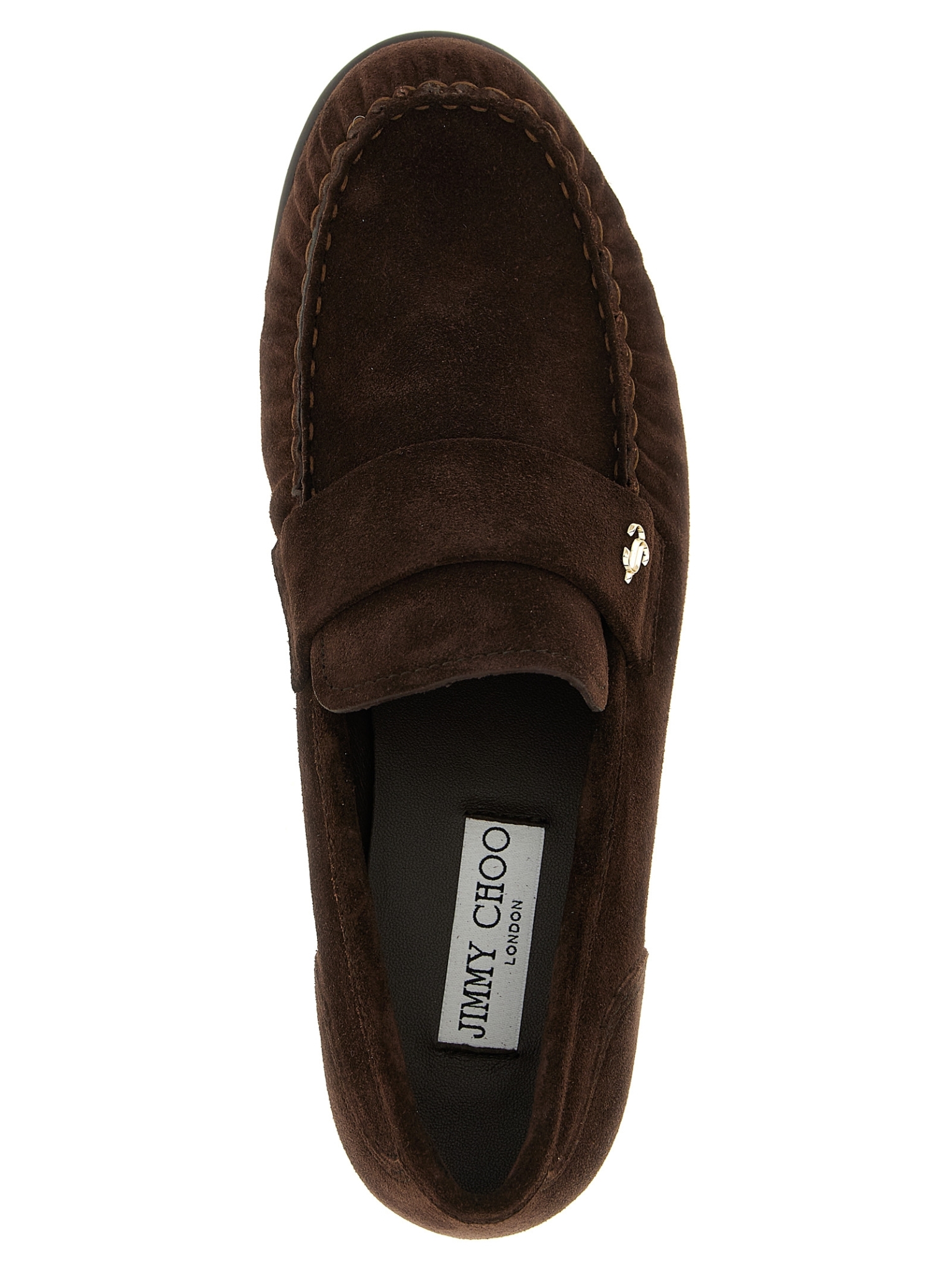 [Jimmy Choo] Loafer FW26 ELLISLOAFERFSUECHOCOLATE