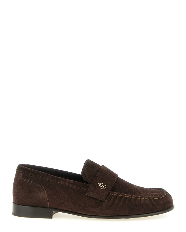 [Jimmy Choo] Loafer FW26 ELLISLOAFERFSUECHOCOLATE