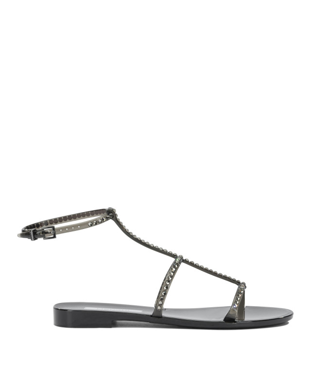 [Menghi] Sandals SS26 1000/SWBLACK GEL