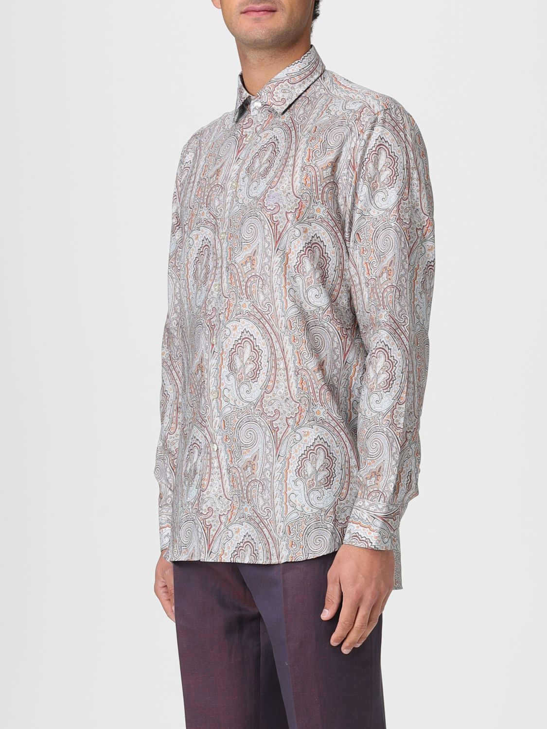 [Etro] Shirts Long Sleeve SS26 MRIB000299SA5P2 X0830