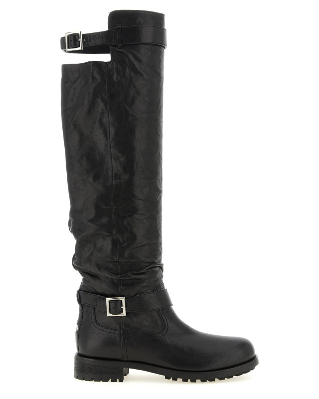 [Jimmy Choo] Boots FW26 BIKERKBERZBLACK