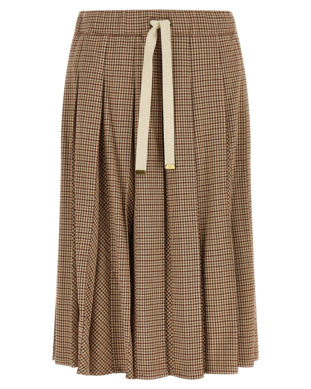 [Moncler] Long skirt FW26 L20932D00001599LVF22