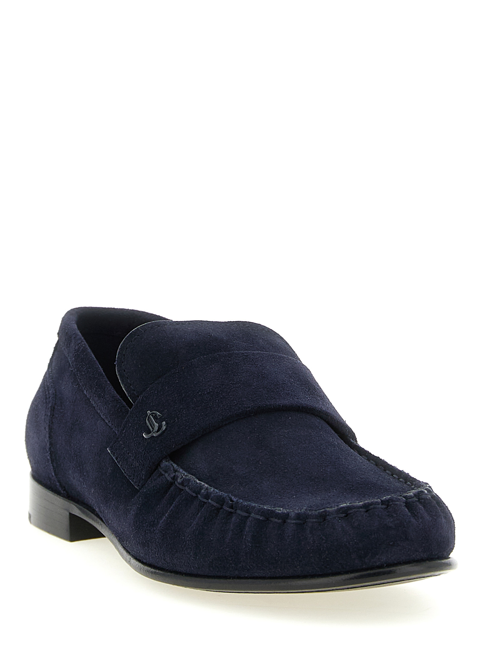 [Jimmy Choo] Loafer FW26 ELLISLOAFERFSUEMARINE