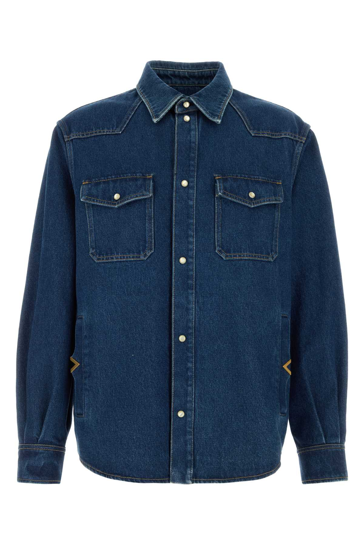 [Valentino Garavani] Shirts Long Sleeve FW26 9V3DB13XBKP 558