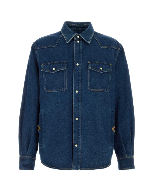 [Valentino Garavani] Shirts Long Sleeve FW26 9V3DB13XBKP 558