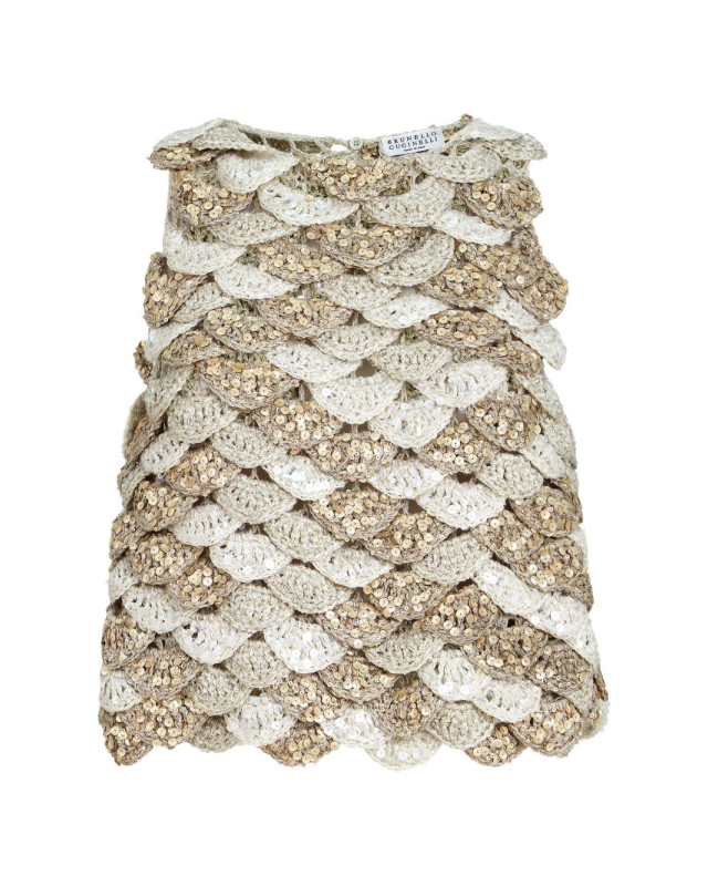 [Brunello Cucinelli] T-shirts Sleeveless SS26 MYL614300C9732