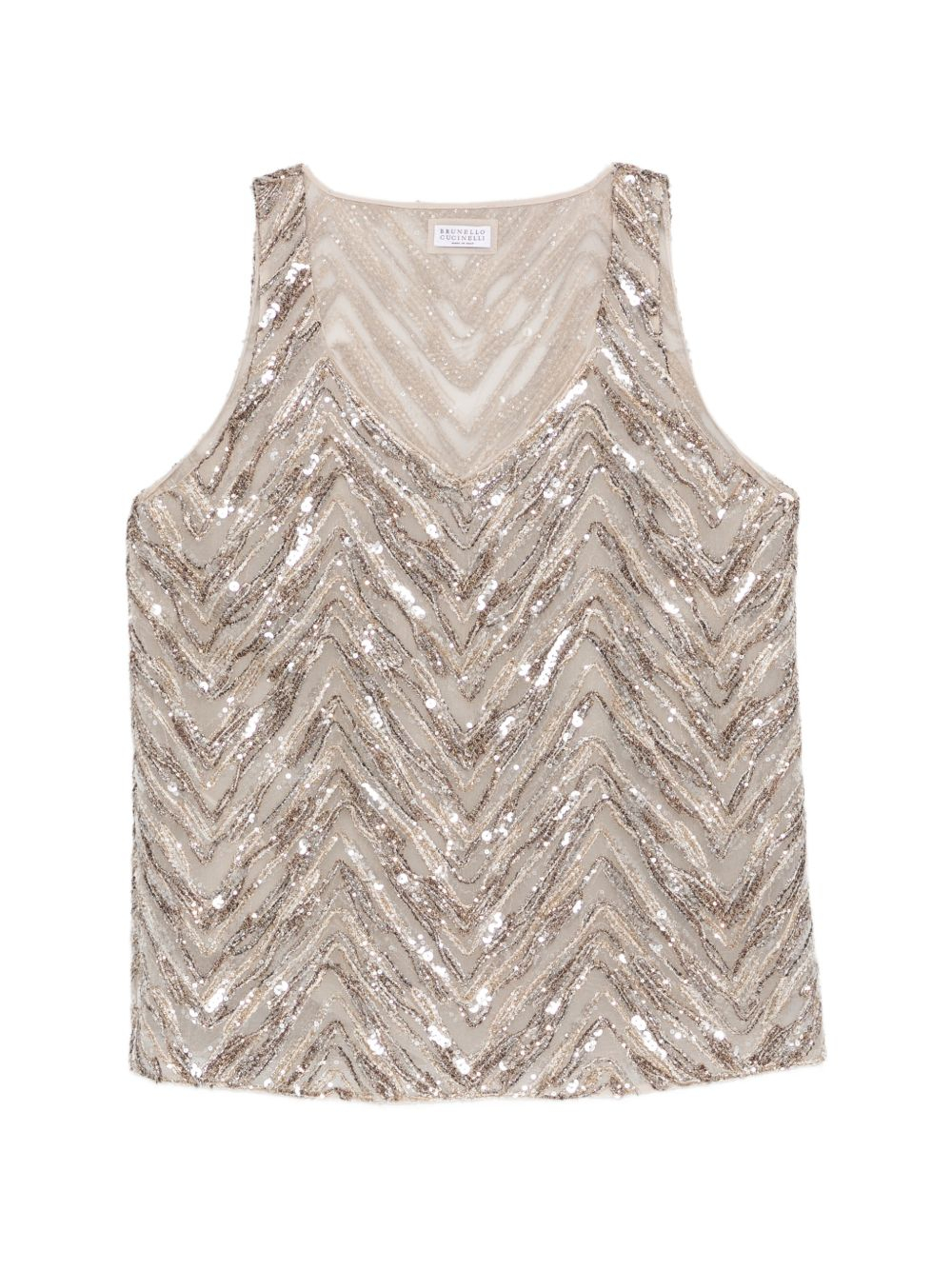 [Brunello Cucinelli] T-shirts Sleeveless SS26 MF940HN602C9504