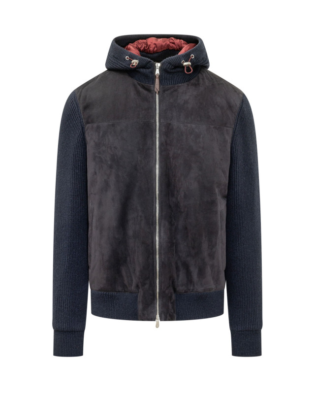 [Brunello Cucinelli] Leather Jacket FW26 MPCLF2053 CWK69