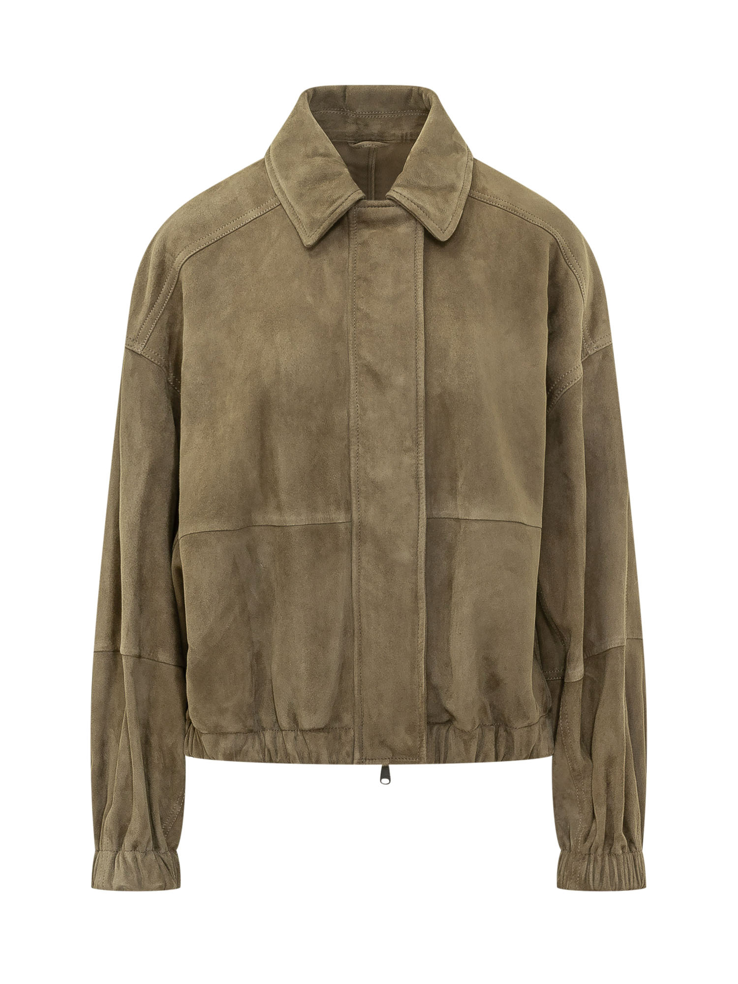 [Brunello Cucinelli] Leather Jacket FW26 MPCAI7594 C9801