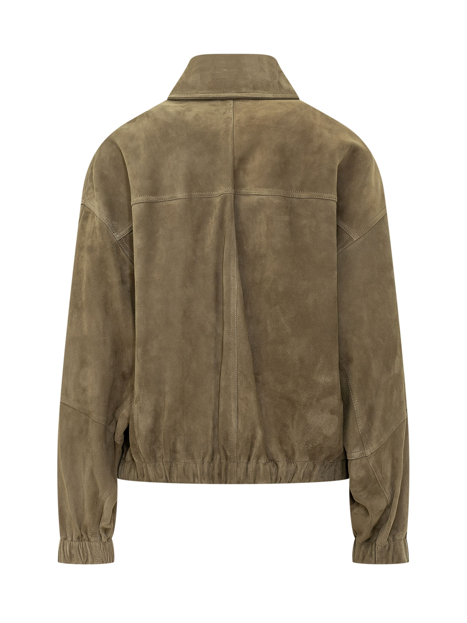 [Brunello Cucinelli] Leather Jacket FW26 MPCAI7594 C9801