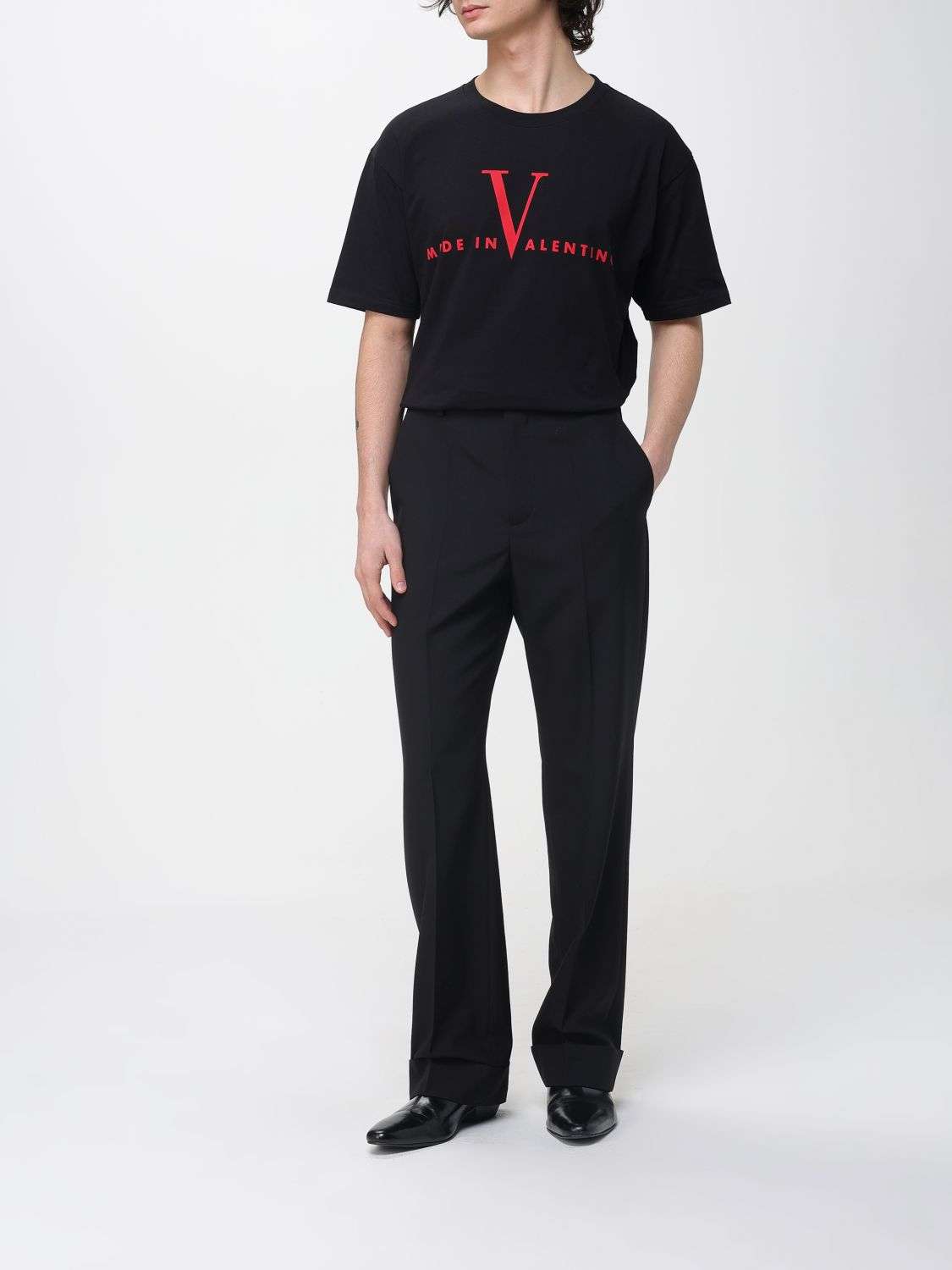 [Valentino] T-shirts Short Sleeve SS26 8V3MG16PBAQ 0NR
