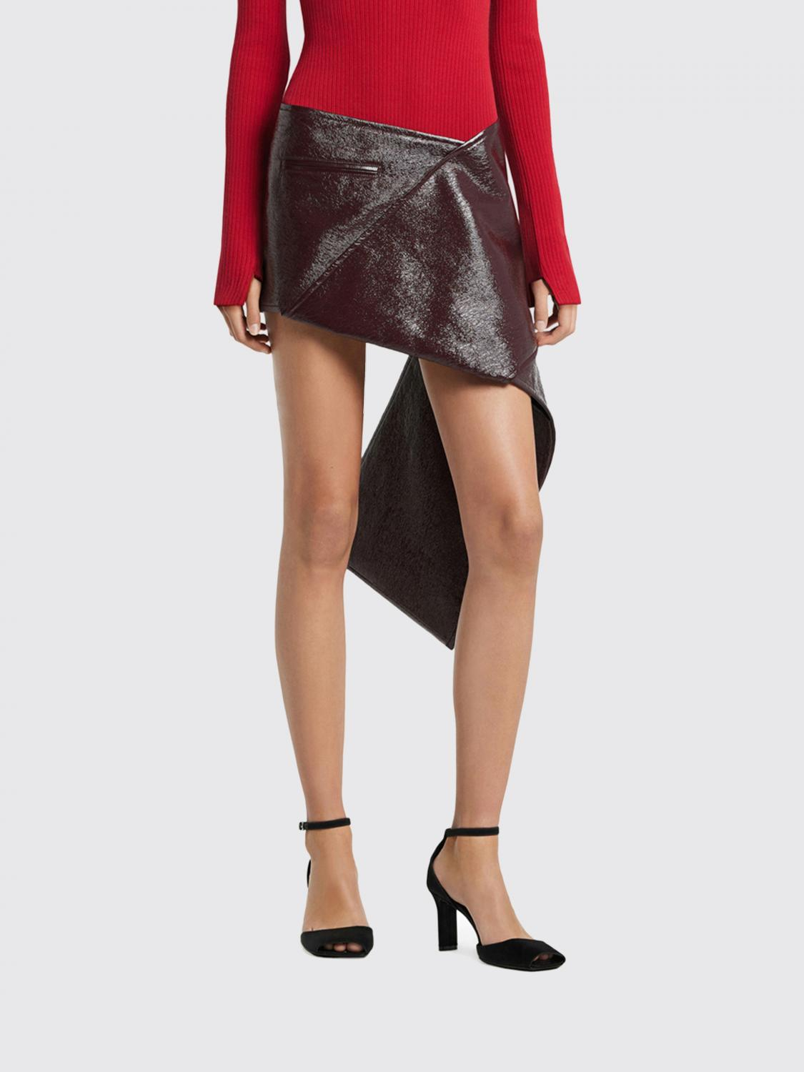 [Courreges] Mini skirt FW25 425CJU319VY0014 4010