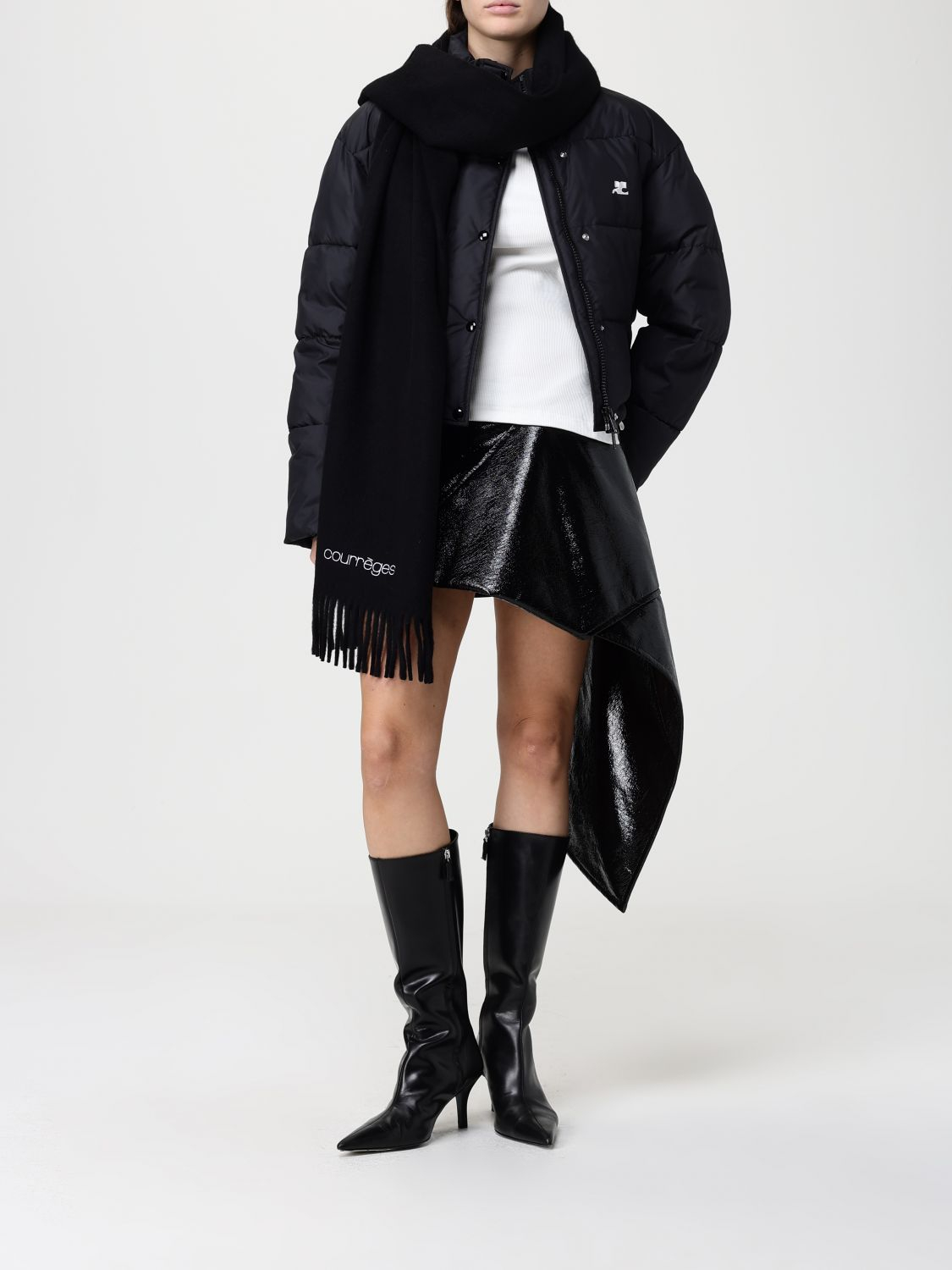 [Courreges] Mini skirt FW25 425CJU319VY0014 9999