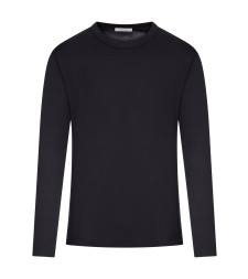 [LEMAIRE] T-shirts Long Sleeve FW26 TS0003LJ1016BK999 BLACK