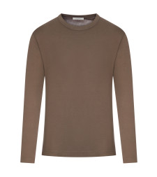 [LEMAIRE] T-shirts Long Sleeve FW26 TS0003LJ1016BR516 CAROB