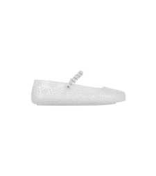 [Jimmy Choo] Flat shoes FW26 THE JELLY NTXCLEAR SILVER MIX CRYSTAL