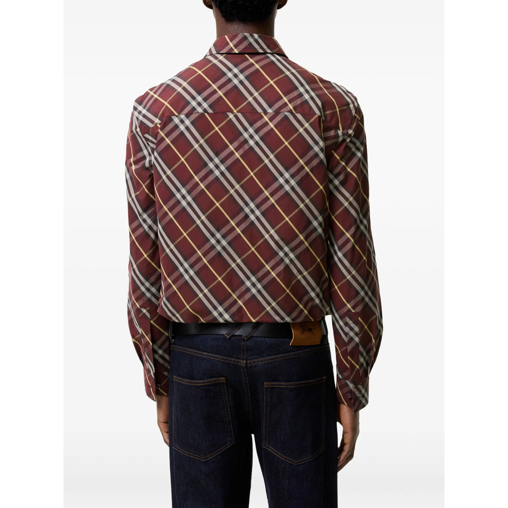 [Burberry] Shirts Long Sleeve FW26 8127747 DONALD CHK C5684