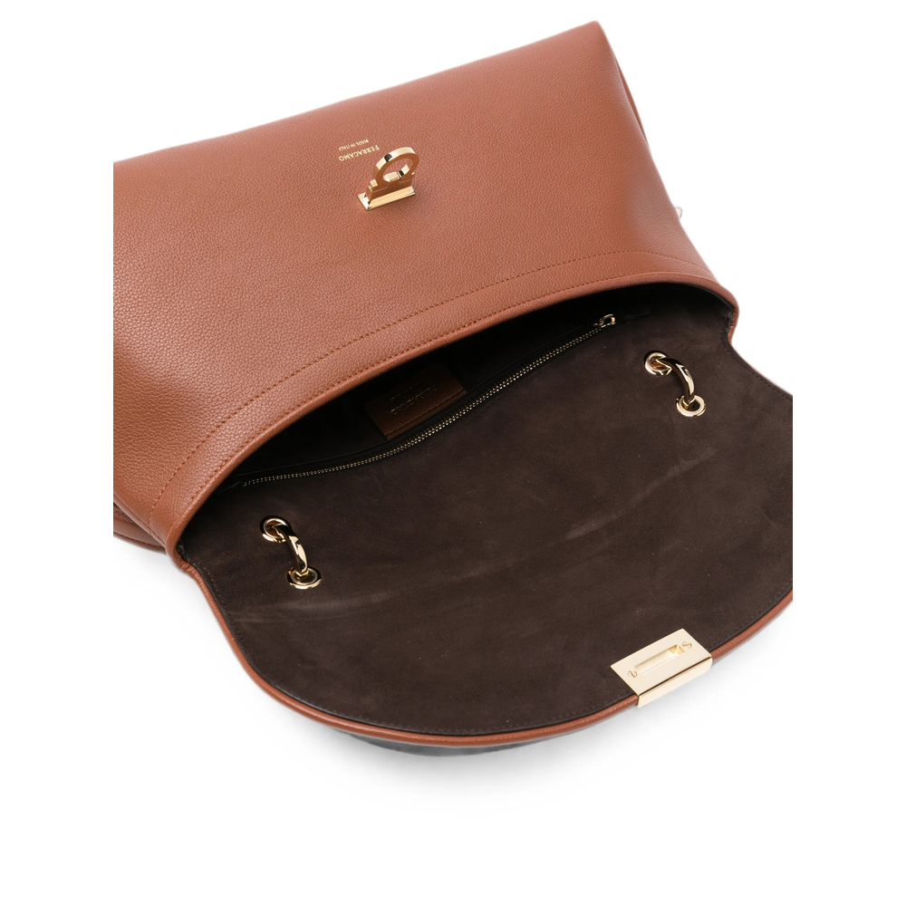 [Ferragamo] Tote bag FW26 21A869 0796520 COGNA