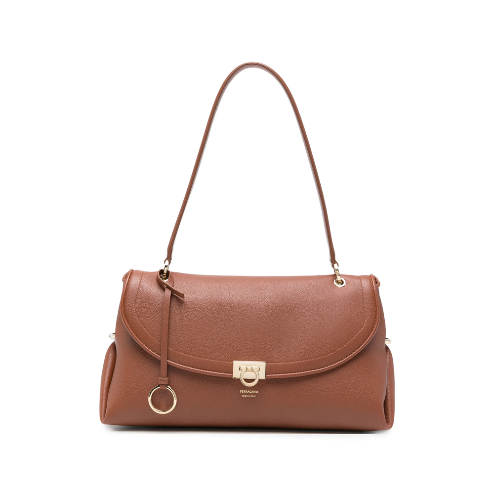 [Ferragamo] Tote bag FW26 21A869 0796520 COGNA