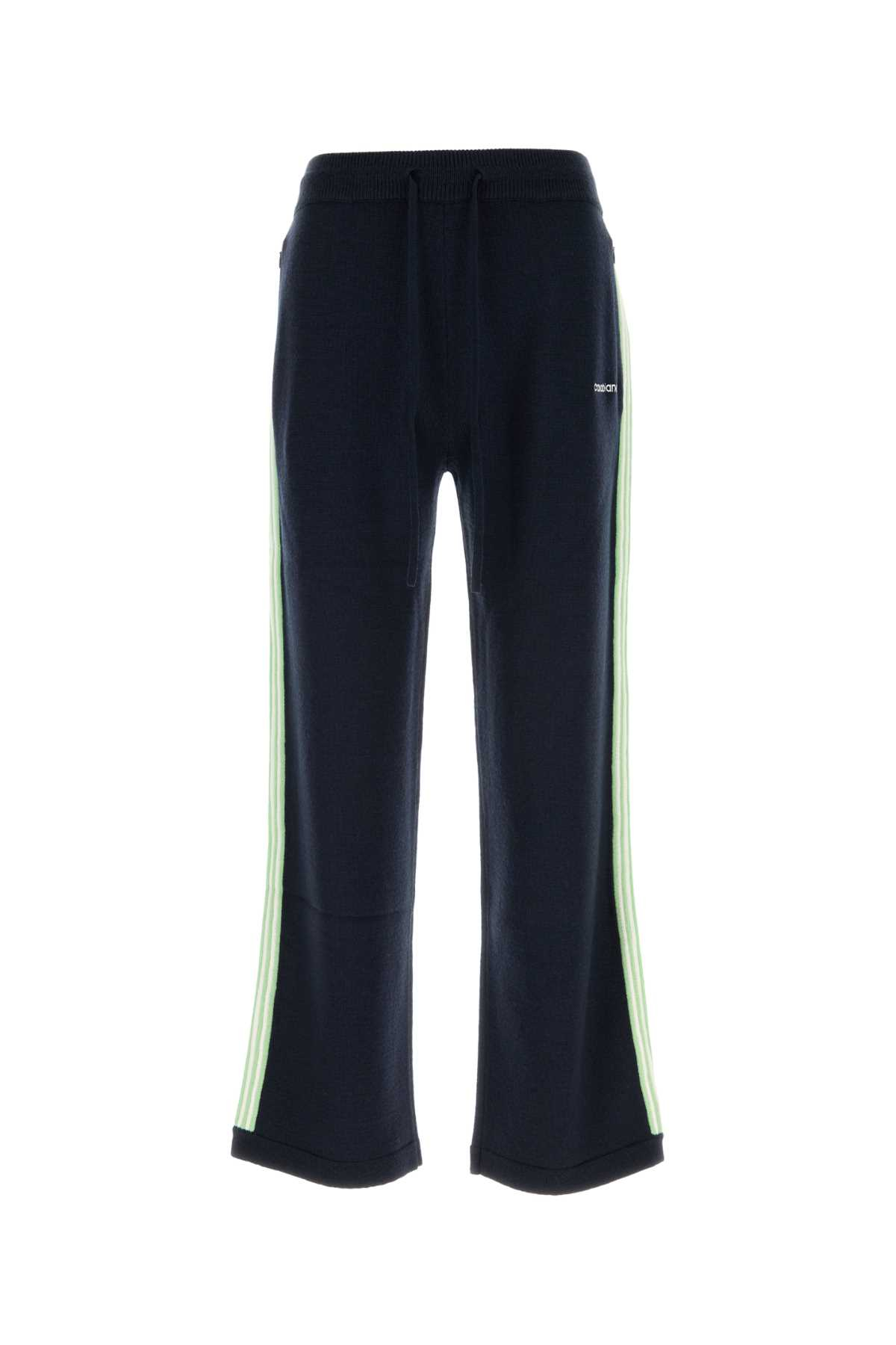 [Casablanca] Trousers FW26 MPF26KW84701 NAVY