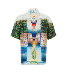 [Casablanca] Shirts Short Sleeve FW26 MPF26SH00304 TROMPELOEI