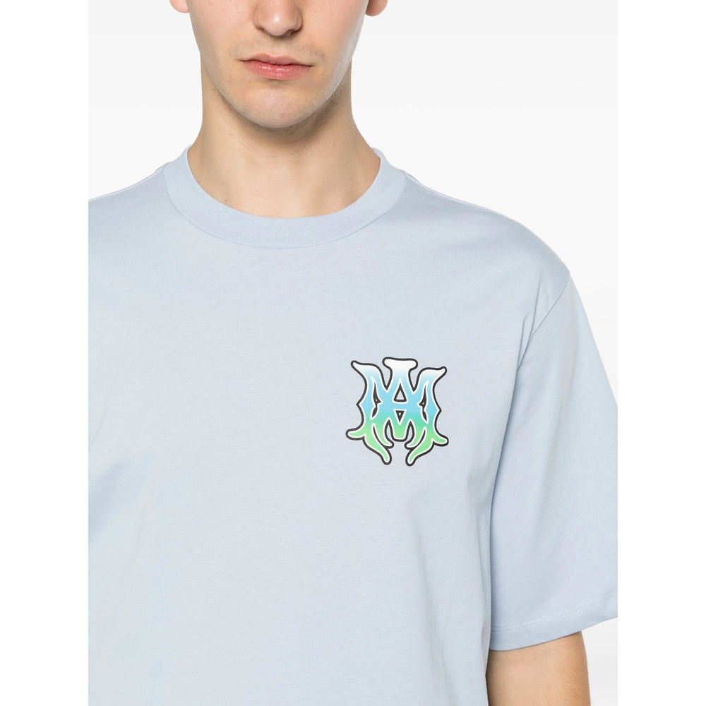 [Amiri] T-shirts Short Sleeve FW26 AMTOJR1170  SKYBL