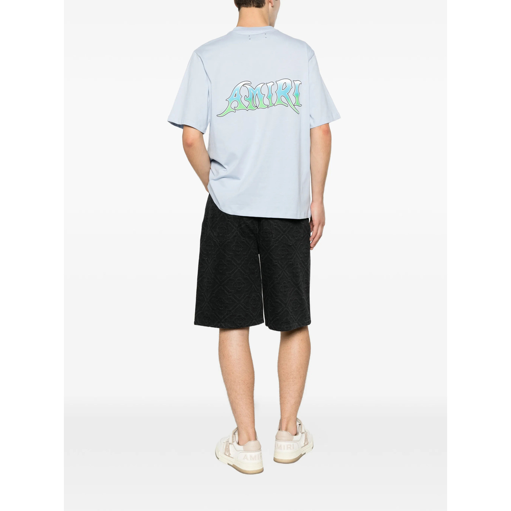 [Amiri] T-shirts Short Sleeve FW26 AMTOJR1170  SKYBL
