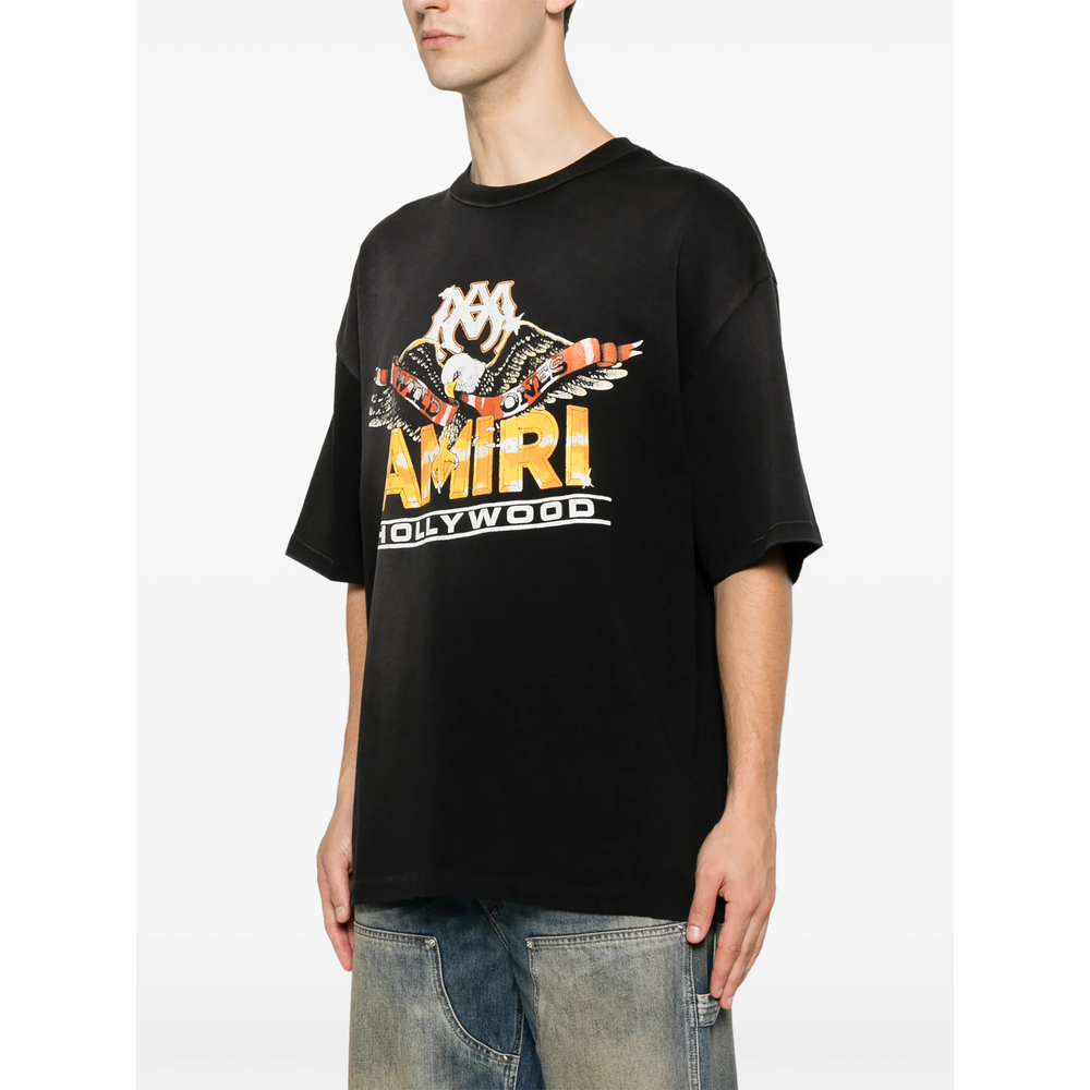 [Amiri] T-shirts Short Sleeve FW26 AMTOJR1200  BLACK