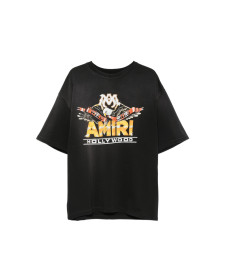 [Amiri] T-shirts Short Sleeve FW26 AMTOJR1200  BLACK