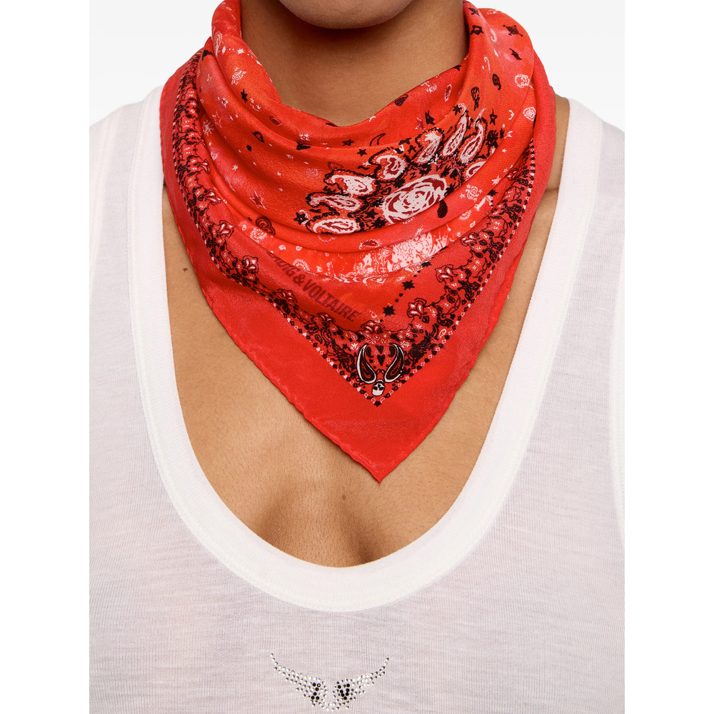 [Zadig & Voltaire] Scarf FW26 OWSC01532  PASSI